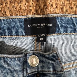 Lucky Brand Boy Mid Rise Relaxed Straight Jeans